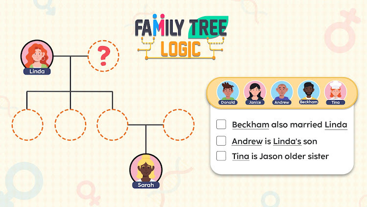 #3. Family Puzzle: Tree Logic (Android) By: Debbie Shine