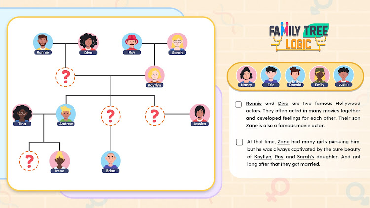 #4. Family Puzzle: Tree Logic (Android) By: Debbie Shine