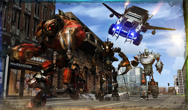 #9. Robot Helicopter Strike (Android) By: Black Cell Studio