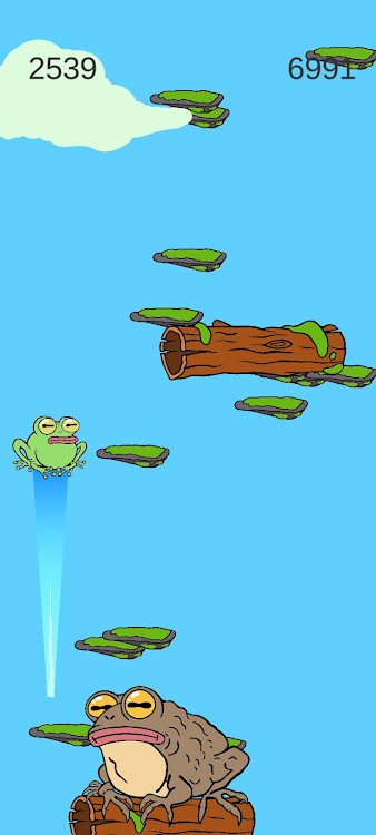 #5. JUMPiNG FROG (Android) By: OMEGA GAMES UA