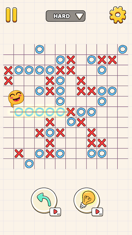 #3. Tic Tac Toe - 2 Player XO (Android) By: Zin Games