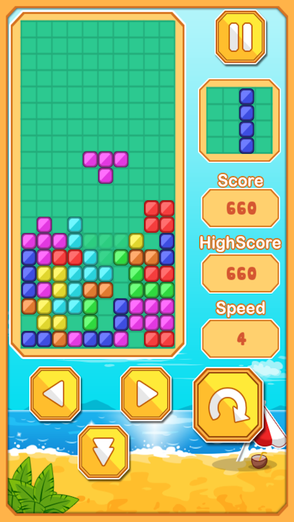 #3. Classic Block Falling (Android) By: NANIMOBI