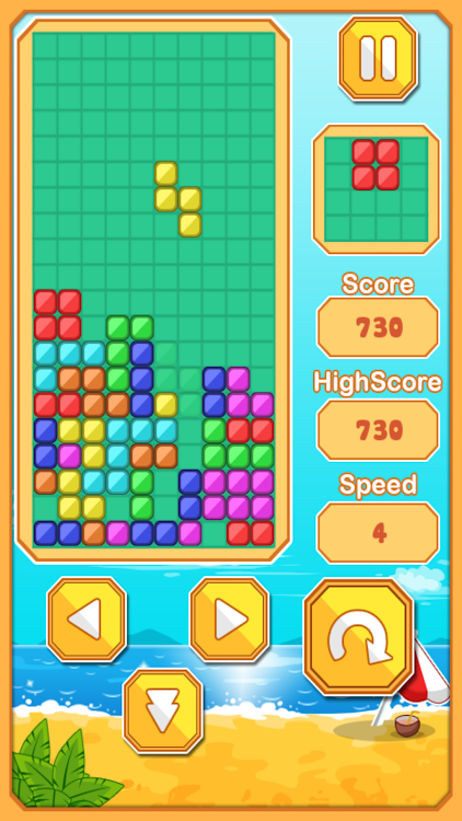 #6. Classic Block Falling (Android) By: NANIMOBI