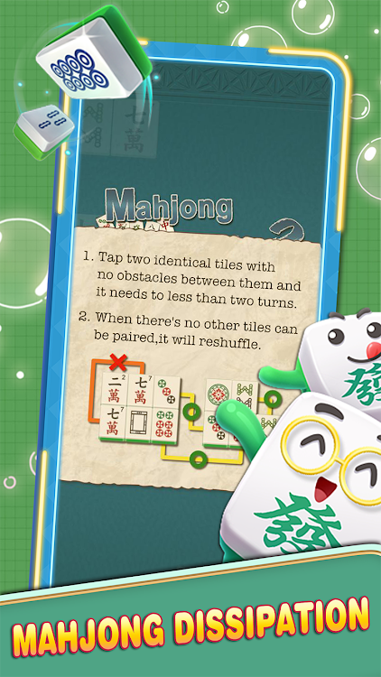 #2. Mahjong Dissipation Game (Android) By: taha develloper