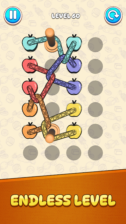 #7. Tangle Puzzle: Untie the Knots (Android) By: Zin Games