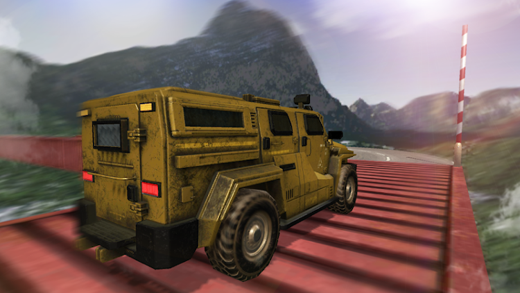 #5. Impossible Ramp Hummer Car 3D (Android) By: Pixasoft Infotech™