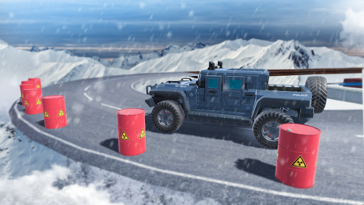 #6. Impossible Ramp Hummer Car 3D (Android) By: Pixasoft Infotech™