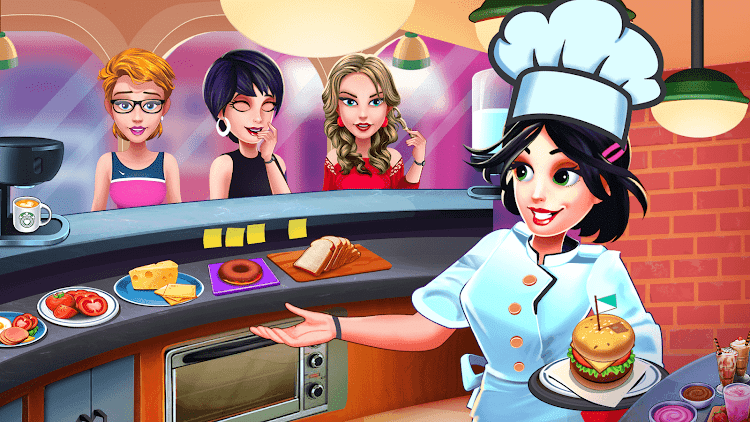 #2. Cooking Cafe - Food Chef (Android) By: Rendered Ideas