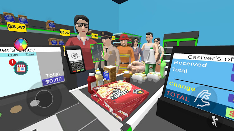 #2. Mini Supermarket Simulator (Android) By: Kids Games LLC