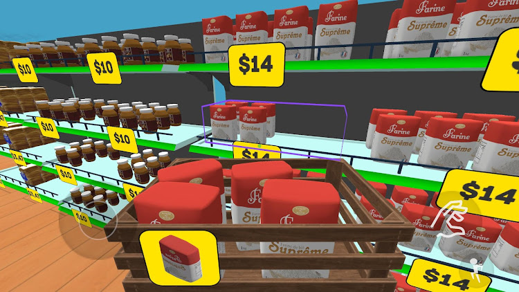 #7. Mini Supermarket Simulator (Android) By: Kids Games LLC