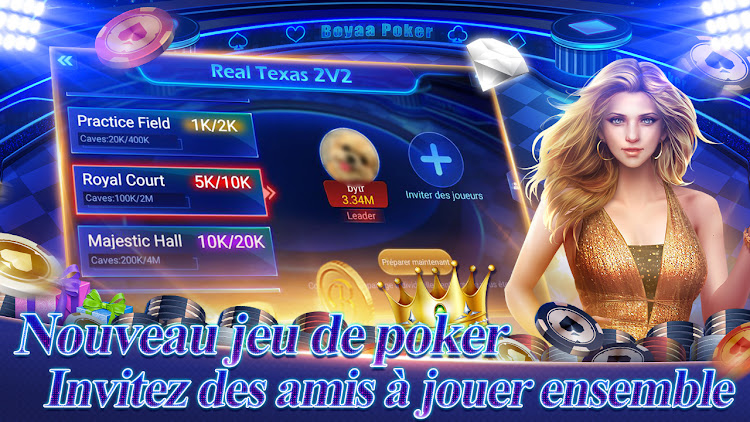 #4. Texas Poker Français (Boyaa) (Android) By: Boyaa