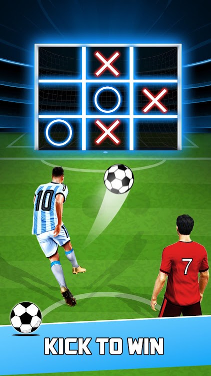 #5. Tic Tac Toe- XOXO Football 3D (Android) By: Casihyp Games Studio