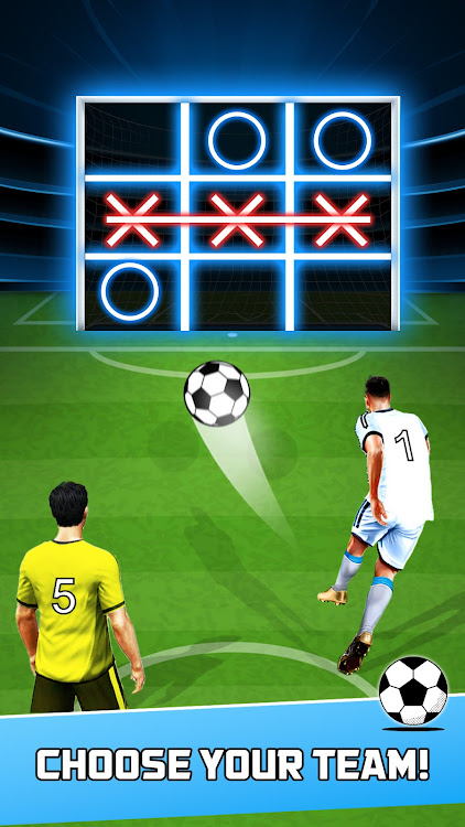 #6. Tic Tac Toe- XOXO Football 3D (Android) By: Casihyp Games Studio