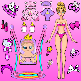 Sweet Doll Dressup Makeup Game