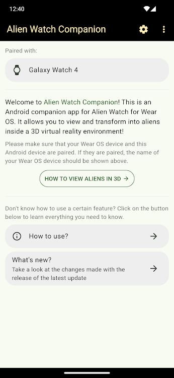 #7. Alien Watch: Omnitrix App (Android) By: Andrej Vujić