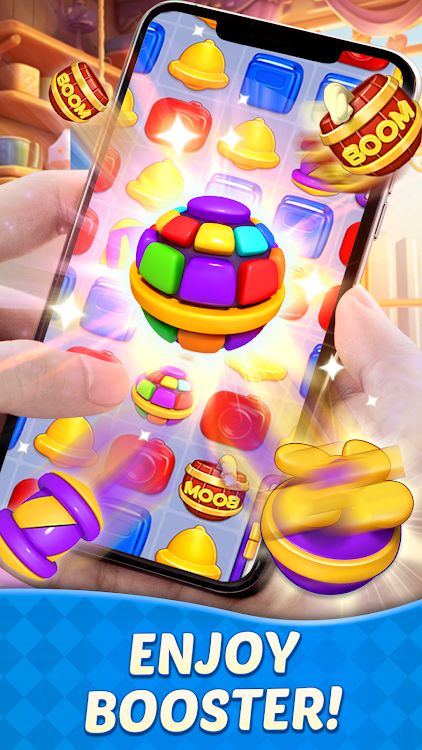 #7. Gourmet Match (Android) By: Manta Beat Studio