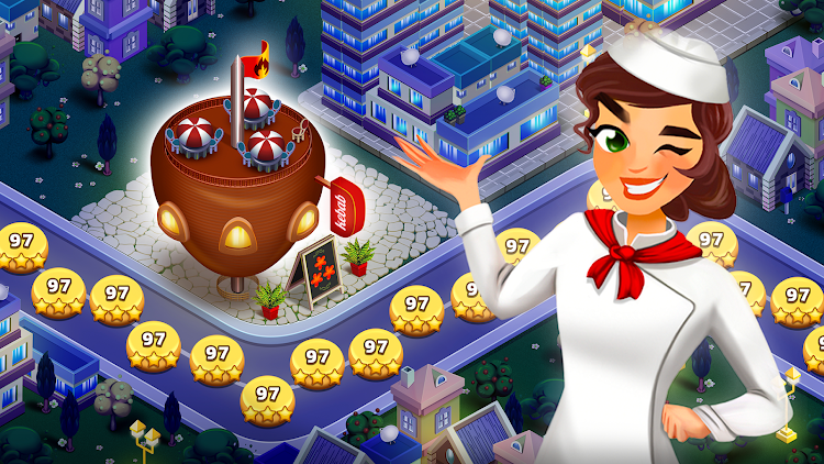 #8. Chef's Dream: Restaurant World (Android) By: Hammurabi Games