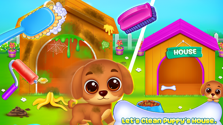 #10. Home cleaning game for girls (Android) By: Ginchu Games