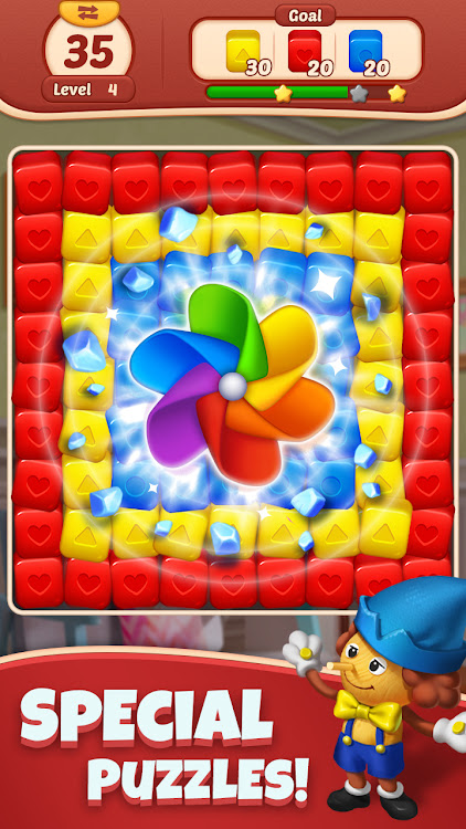 #2. Toy Bomb: Match Blast Puzzles (Android) By: Jewel Loft