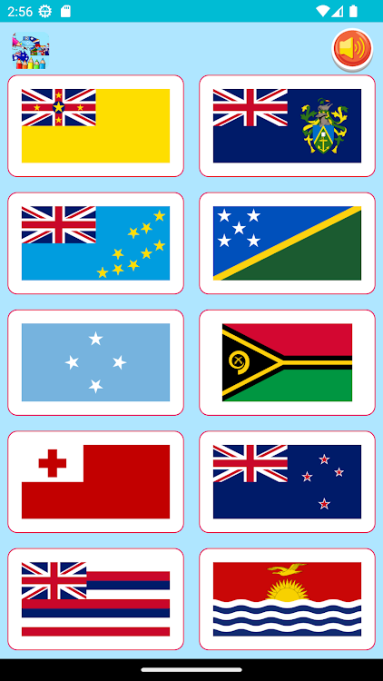 #3. Coloring Oceania Flags (Android) By: Nurlaela