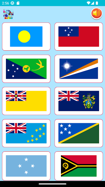 #5. Coloring Oceania Flags (Android) By: Nurlaela