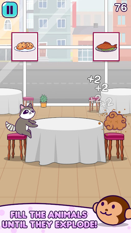 #3. Bunny vs Kitty Pancake:Kawaii (Android) By: ThinkQube