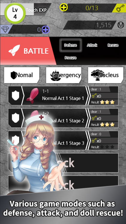 #2. Girls Battlefield S (Android) By: zensty