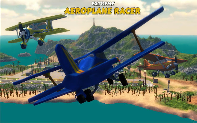 #6. Aeroplane Race - Plane Race (Android) By: Games Gear Studio Limited