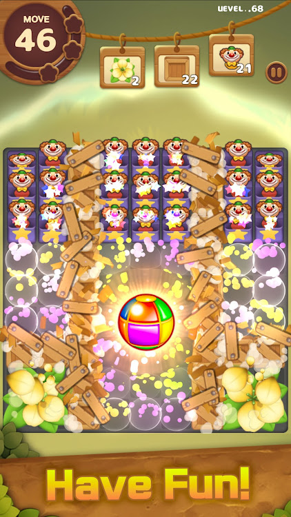 #8. Candy Friends Forest : Match-3 (Android) By: SUPERBOX Inc