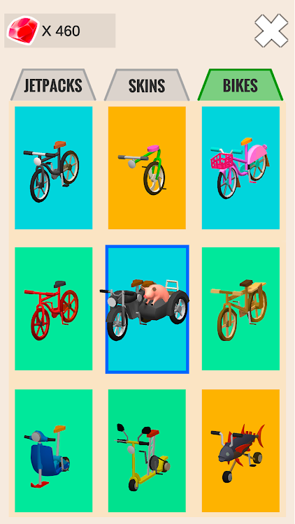 #2. Bike Hop: Crazy BMX Bike Jump (Android) By: CASUAL AZUR GAMES