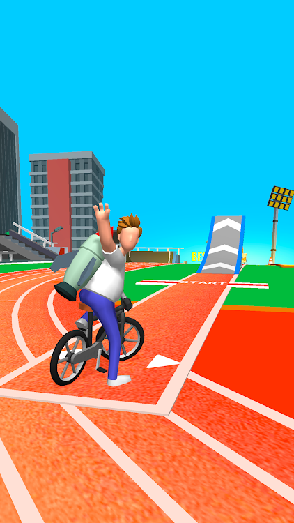 #5. Bike Hop: Crazy BMX Bike Jump (Android) By: CASUAL AZUR GAMES