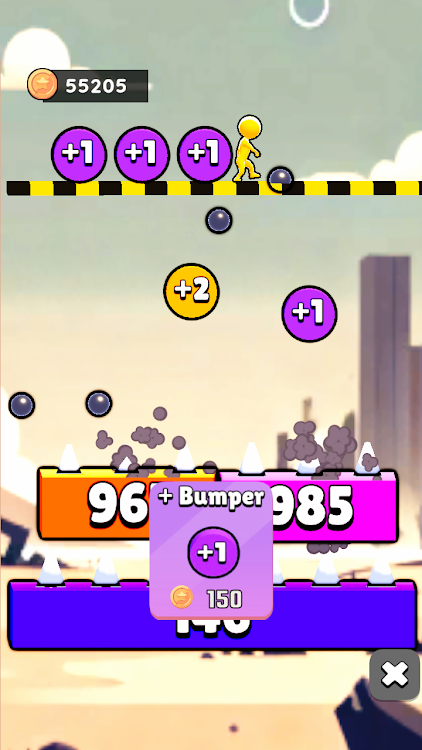 #2. Bounce And Defend (Android) By: Eureka Studio, Inc.