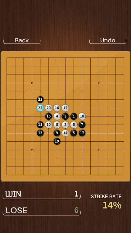 #5. Enjoy Gomoku (Android) By: 디더블유게임소프트