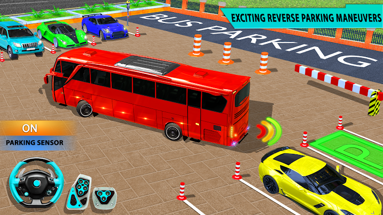 #4. City School Bus Driving Sim 3D (Android) By: Innova8 Games