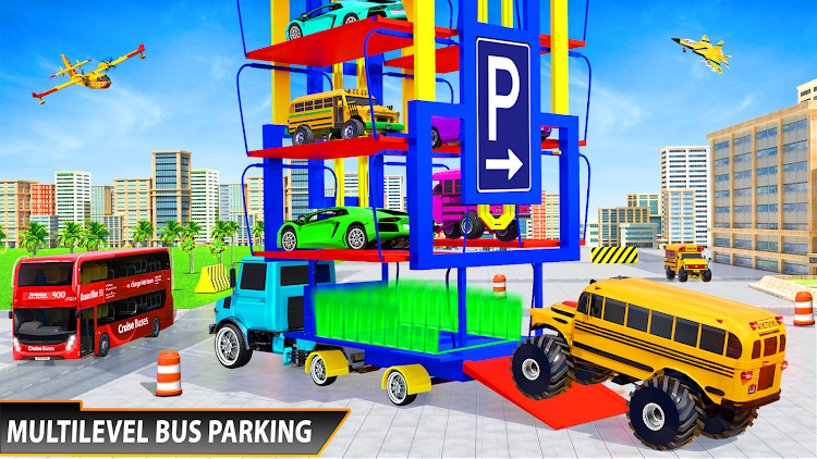 #5. City School Bus Driving Sim 3D (Android) By: Innova8 Games