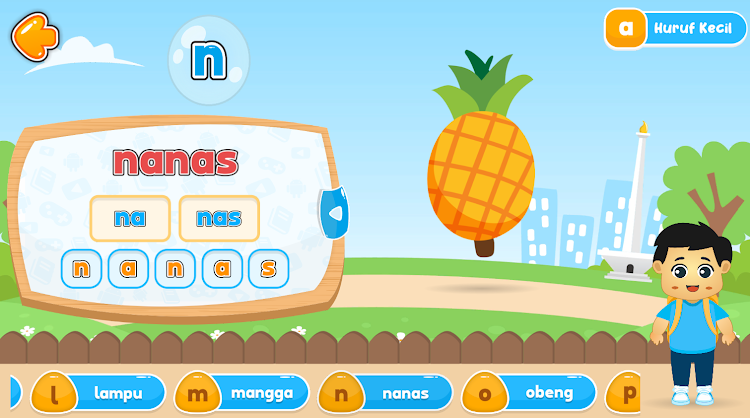 #4. Belajar Huruf ABC (Android) By: Qreatif