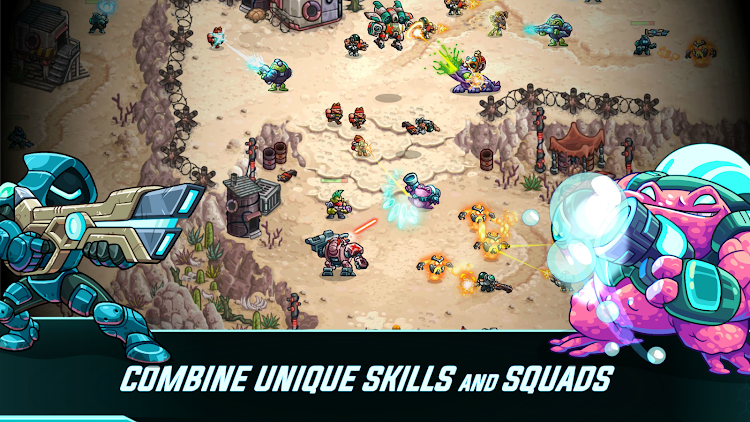 #4. Iron Marines 2 - Invasion RTS (Android) By: Ironhide Games