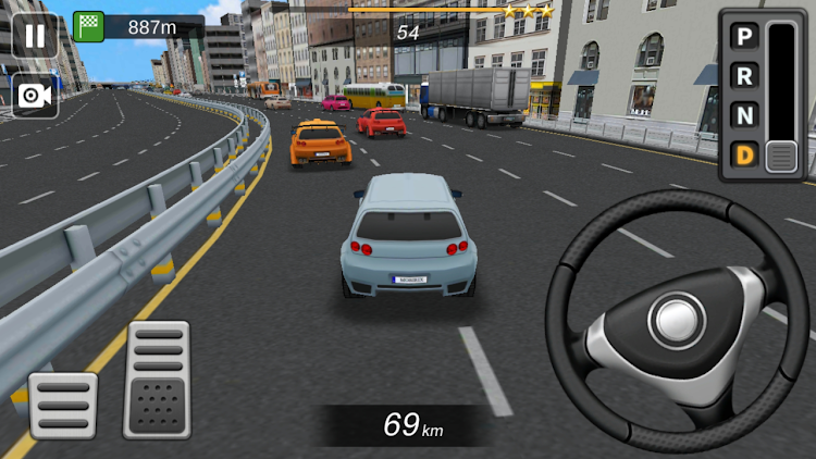 #5. Traffic and Driving Simulator (Android) By: mobirix