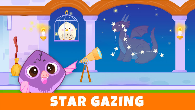 #4. Unicorn Academy: Magic School (Android) By: Bibi.Pet - Toddlers Games - Colors and Shapes