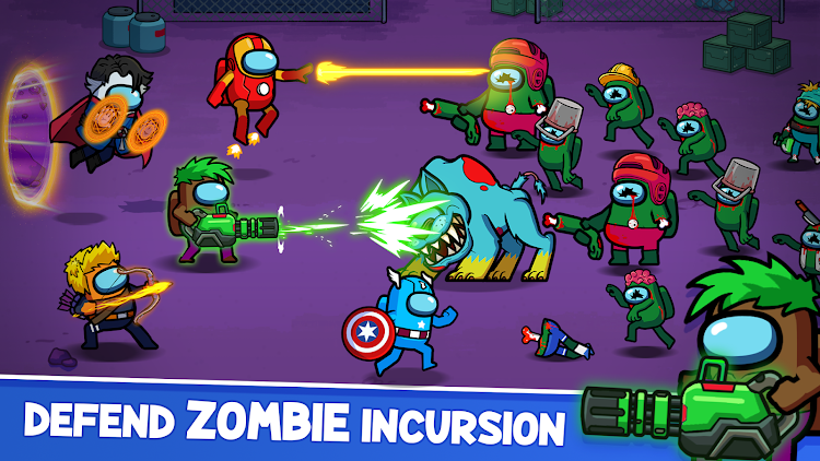 #2. Impostor vs Zombie 2: Doomsday (Android) By: Great Arcade Games