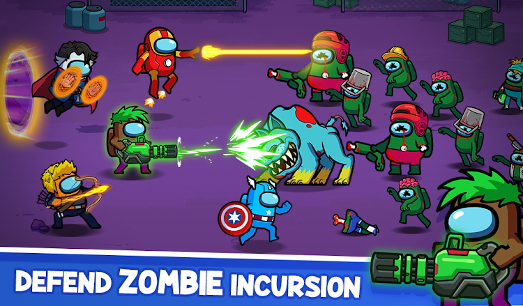 #10. Impostor vs Zombie 2: Doomsday (Android) By: Great Arcade Games