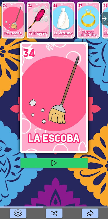 #2. Lotería de Despedida (Android) By: ViloCode