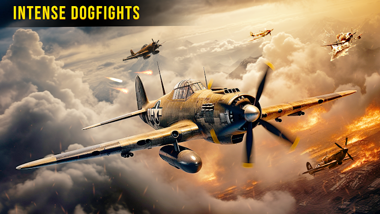 #5. Warplanes Dogfight・WW2 Battle (Android) By: GamesPlus