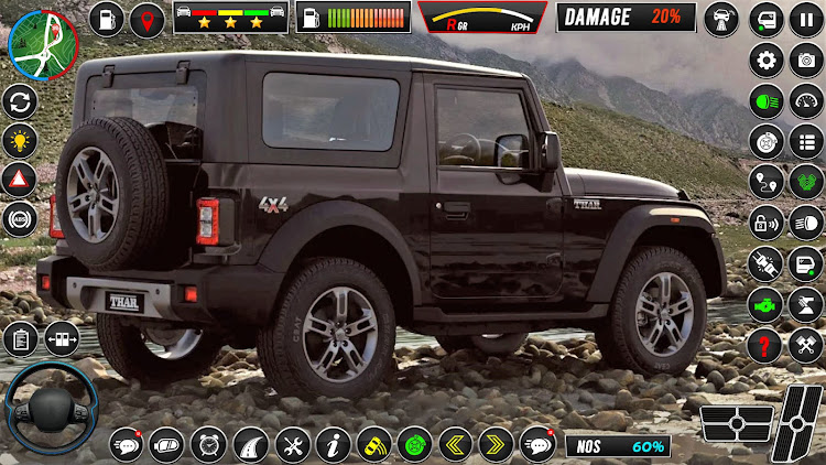 #5. Offroad Jeep Game Simulator 3d (Android) By: Simulation Games Inc.