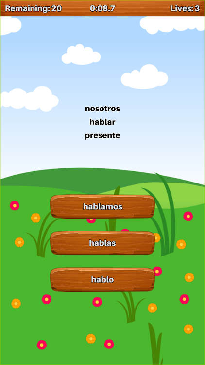 #5. Spanish Verb Conjugation (Android) By: DOMA Games