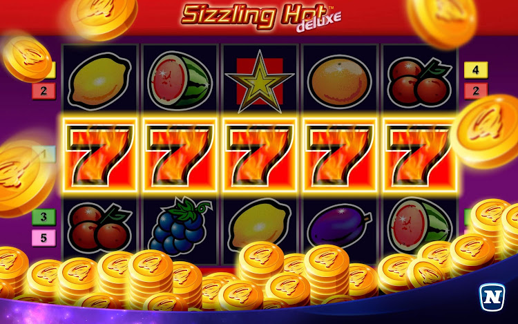 #9. Sizzling Hot™ Deluxe Slot (Android) By: Funstage