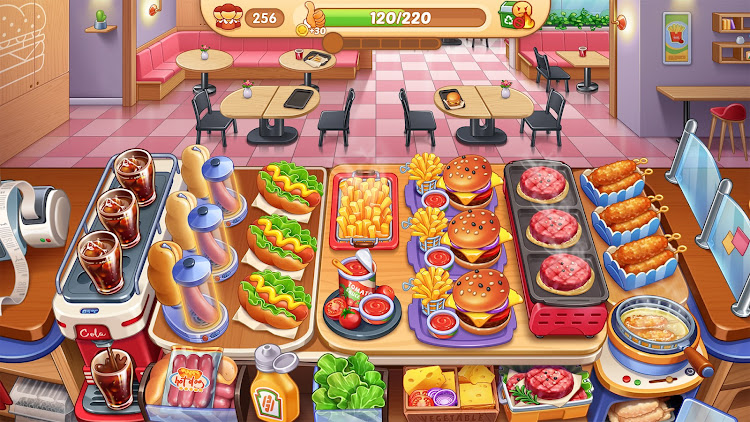 #9. Tasty Diary: Chef Cooking Game (Android) By: gameone