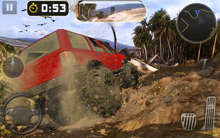 #4. Offroad Drive-4x4 Driving Game (Android) By: Check-In Games