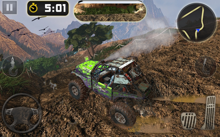 #7. Offroad Drive-4x4 Driving Game (Android) By: Check-In Games