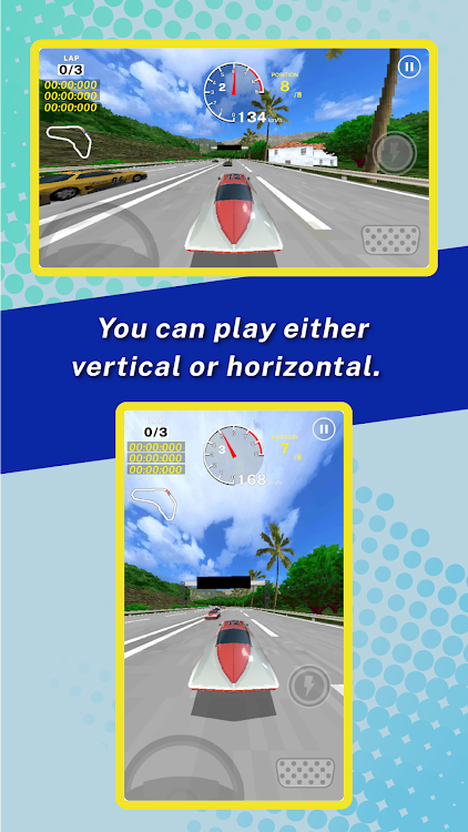 #7. Friction 90's Arcade Race (Android) By: Taosoftware Co.,Ltd.